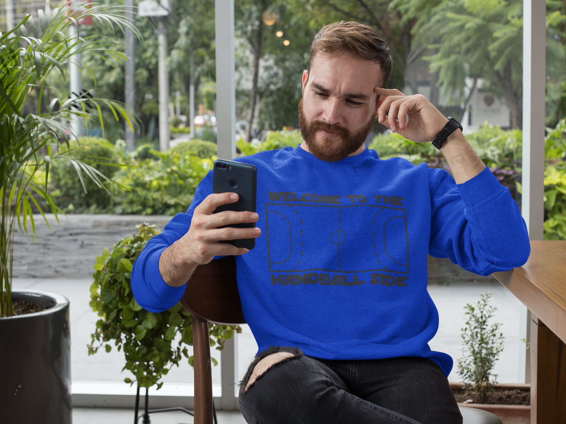 Bluza piłka ręczna Court - obrazek 10