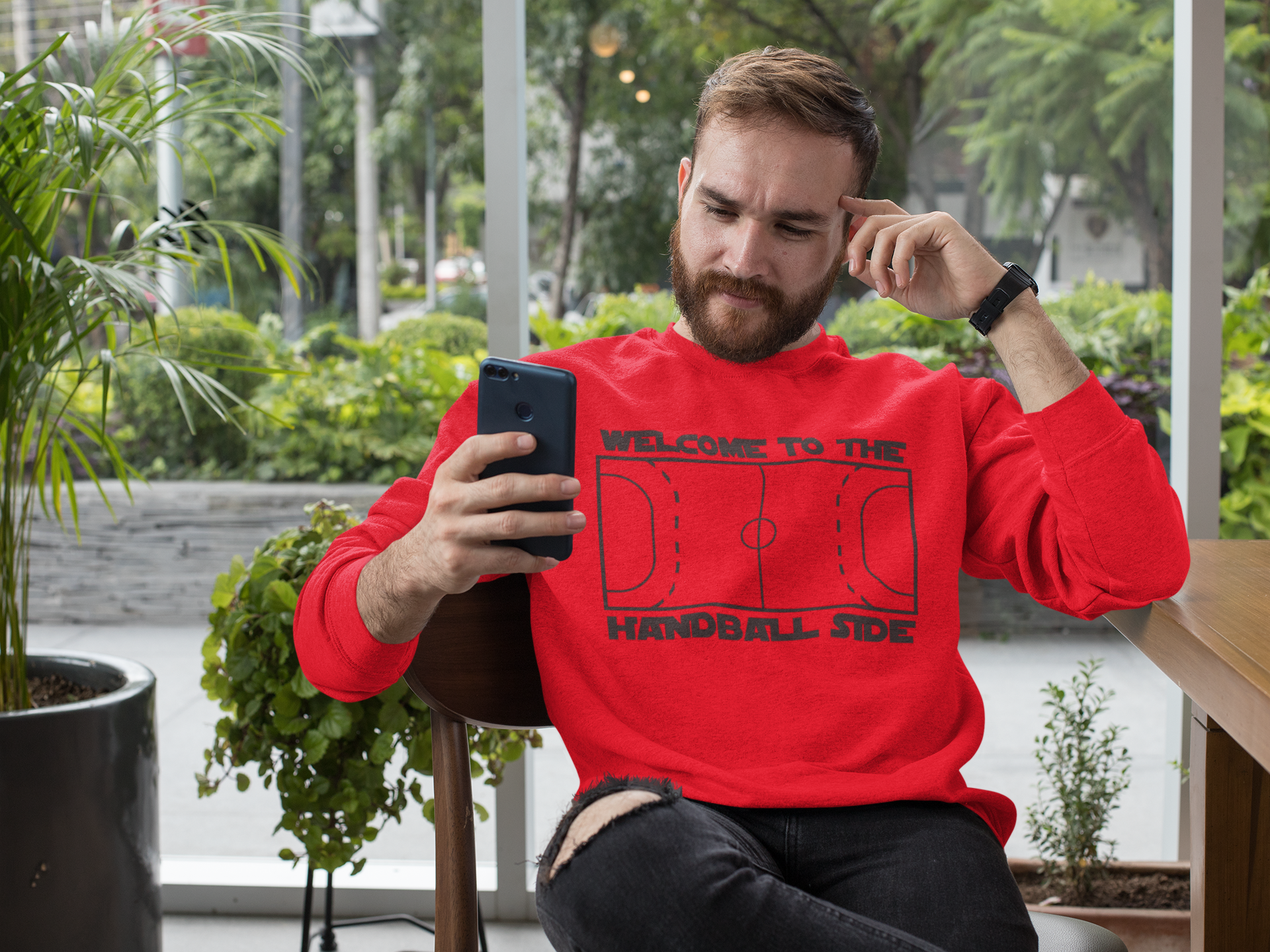 Bluza piłka ręczna Court - obrazek 11