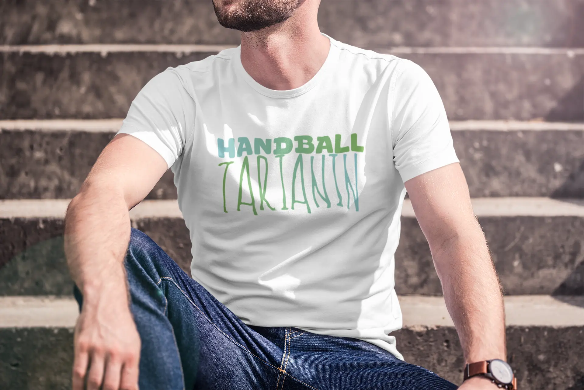 Koszulka Handballtarianin – dla fanów piłki ręcznej - obrazek 3